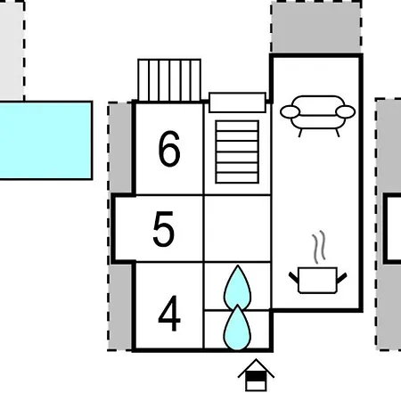 6 Bedroom Awesome In Holiday home *